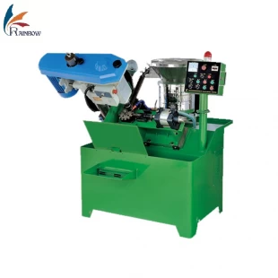High capacity 4 spindle nut tapping machine for flange and hex nuts