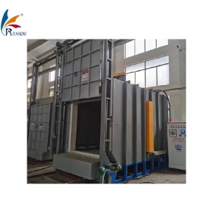 High temperature chamber type furnace for annealing of aluminum wire