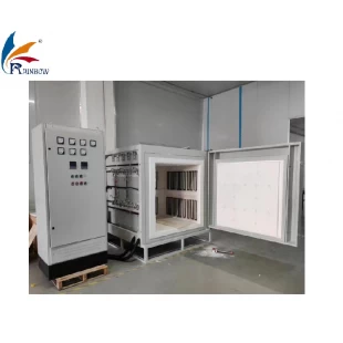 Forno elétrico industrial de alta temperatura para tratamento térmico do fio