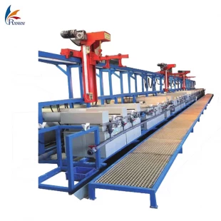Intelligent production line zin plating line Stable operation electroplate machine for bolts