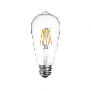 75W Incandescent Equivalent ST64 Style LED Filament Bulb