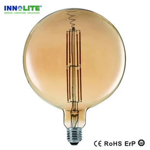 8W Globe dimmable LED Filament light