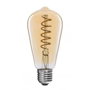 Lampes à fil de LED classiques flexibles ST64 4W