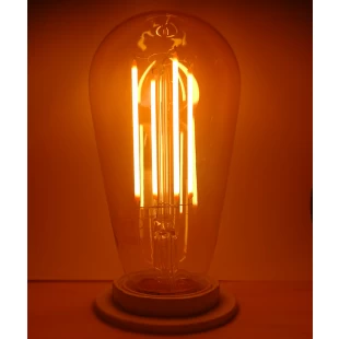 Klasik ST58 vintage LED filament ampuller 4W