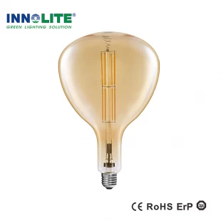 Możliwość przyciemniania R160 Big Size vintage żarówek LED filament 8W