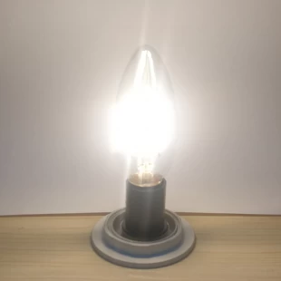 Lampadina a candela a filamento LED C32 2W