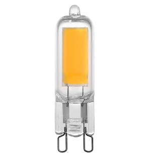 Fullglas G9 COB LED-lampor 2W