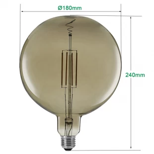 G180 6W Large Decorative LED Globe bombillas