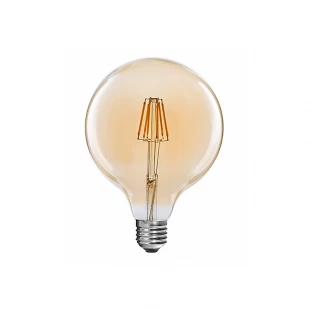 LED filament bulbs Globe G80 6W
