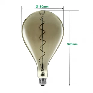 P180 Dev Esnek LED Filament Ampüller 4W