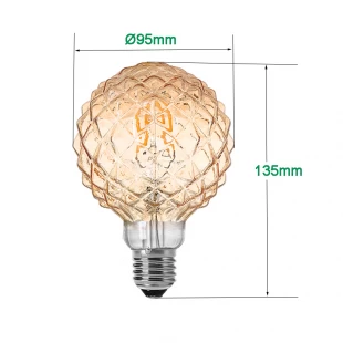 Anfíbio Antique Edison Filament LED bulb 4W