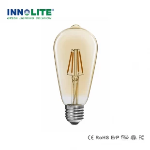 Ampoules à filament Edison ST58 4W LED
