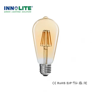 ST58 vintage LED Filament bulbs dimmable