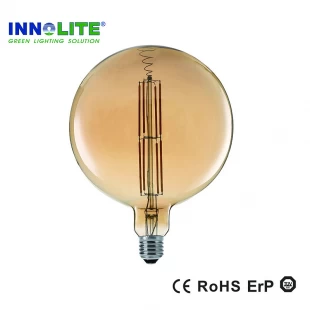 Straight filament LED bulb supplier, Globe G80 LED light supplier, China FLEX DS LED Filament bulbs manufacturer