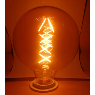 Vintage Edison Sphärische Glühlampe G125