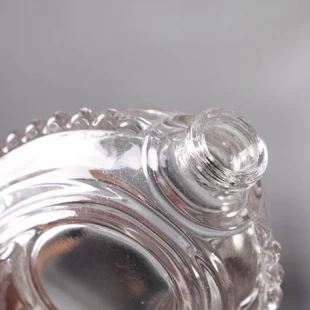 Botella de cristal del perfume de la forma de los pescados de 60 ml para la venta