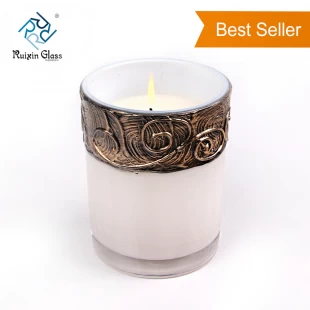 CD006 Newest FDA Certificate Soda-lime Glass Decorating Candle Holder Wholesale In China