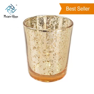 CD012 Top Venda Baixo Preço Personalização Rose Gold Candle Holder Fabricante Na China