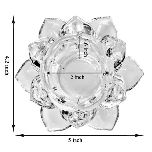 CD014 OEM Примите бессвинцовое стекло оптом кристаллическое фабрику держателя свечки в Кита