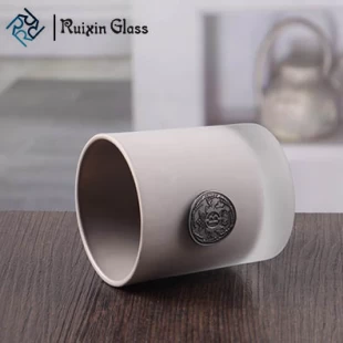 Kandelaar glas kaarsenhouders groothandel bulk grijs votive kandelaars verkoop