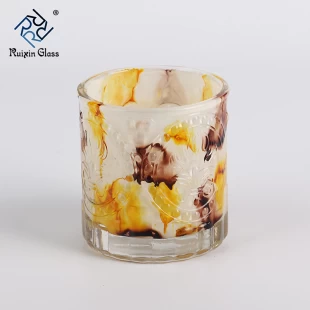 China candle holder manufacturer colored home decor marble candle holder suppliers
