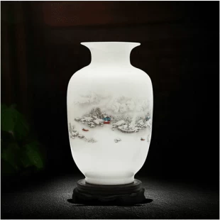 Grossista de vaso de cerâmica China lindo decore vaso exportador