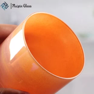 Farbige Glaskerze Untersetzer 3 Zoll billige Leuchter Inhaber bulk Votive Kerze Inhaber