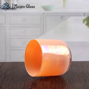 Gekleurde glazen kaars onderzetters 3 inch goedkope kandelaar houders bulk votive kandelaars