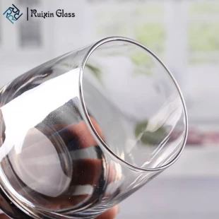 Aangepaste kaars sticker houder glazen kandelaar fabrikant
