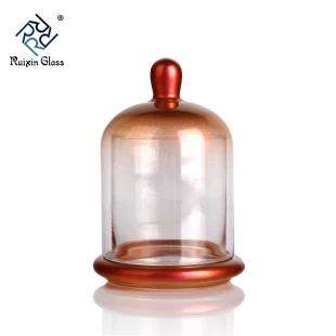 Cylinder clear hurricane glass candle holder wholesale