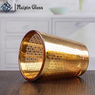 Factory price wholesale golden candle holder wall tealight candle holder