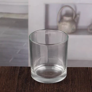 Castiçal de vidro porta-copos redondos transparentes a granel pequenos fabricantes de vitrais de vidro para tealight fabricante