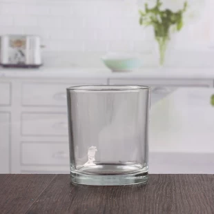 Glas kandelaars bulk transparante ronde kaarsenhouders kleine glazen kandelaar kaarsenhouders fabrikant