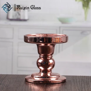 Glass wax holder replacement glass candle holder supplier
