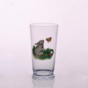 El yapımı boyalı 24 onsluk içki bardağı ucuz içki bardağı satılık