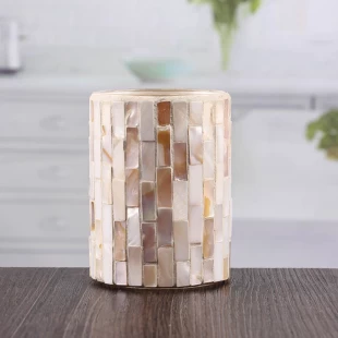 High quality mosaic glass candle holder wholesale
