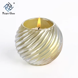 Home decoration decal candle holder pretty aromatherapy cup for sale