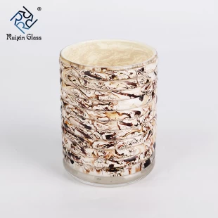 Pretty marble candlestick decorative candle holder wholesale