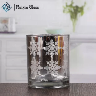Silver glass candle holders votives candle holders wholesale