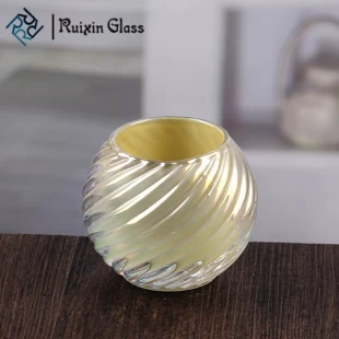 Soportes de velas de cristal pequeños titular de velas decorativas tealight fabricante