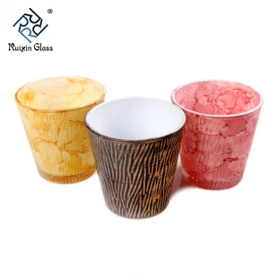 Small round candle holder colored ceramic candlestick manufacturer