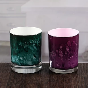 Groothandel cyan lage kaars houders votive cups voor kaarsen