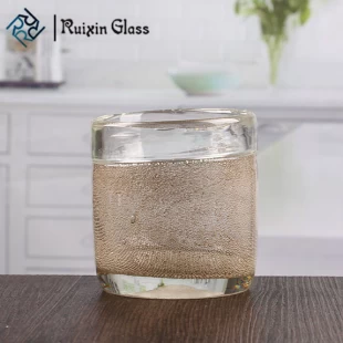 Wholesale water drop glass candle holders cheap candle holders for dinner table