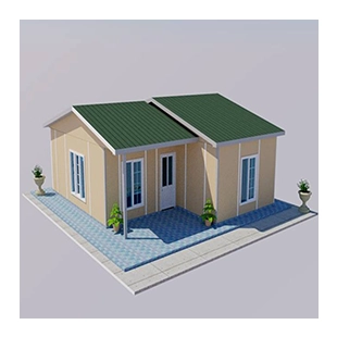 Cheap Export House Kit Steel Framed Eps Prefab House 3 Bedrooms