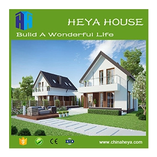 الصين شقة حزمة HEYA DIY تصميم الإقامة الهيكل الصلب فيلا للبيع