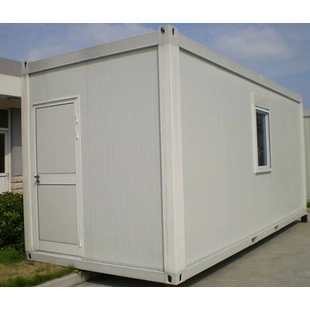 โครงโครงสร้างเหล็กแบบกำหนดเอง Modern  Container Office Cabin For Sale