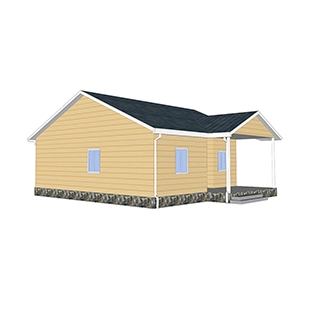 Heya-2Q08 Heya Mainit na Pagbebenta ng Mababa na Gastos sa Turnkey Prefab Prefabricated Garden House Philippines