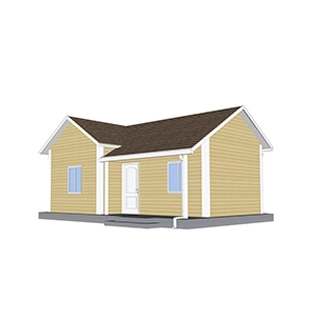 2S01 الصين 2 غرفة نوم منزل الاسمنت الرغوي منزل الجاهزة للطفل