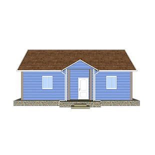 Heya-3B02-B China 3 room sandwich panel house prifabricated construction India price