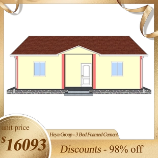 Жилой - (Heya-3S01) Китай 3 спальни из вспененного цемента высокого качества в продаже